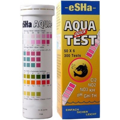 Esha Aqua-Quick-Test 50 ks – Zboží Dáma