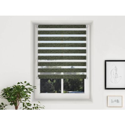 Fexi Roleta Den a noc, Nature slim mech, A 054 150 cm, 44 cm levá-bílá – Hledejceny.cz