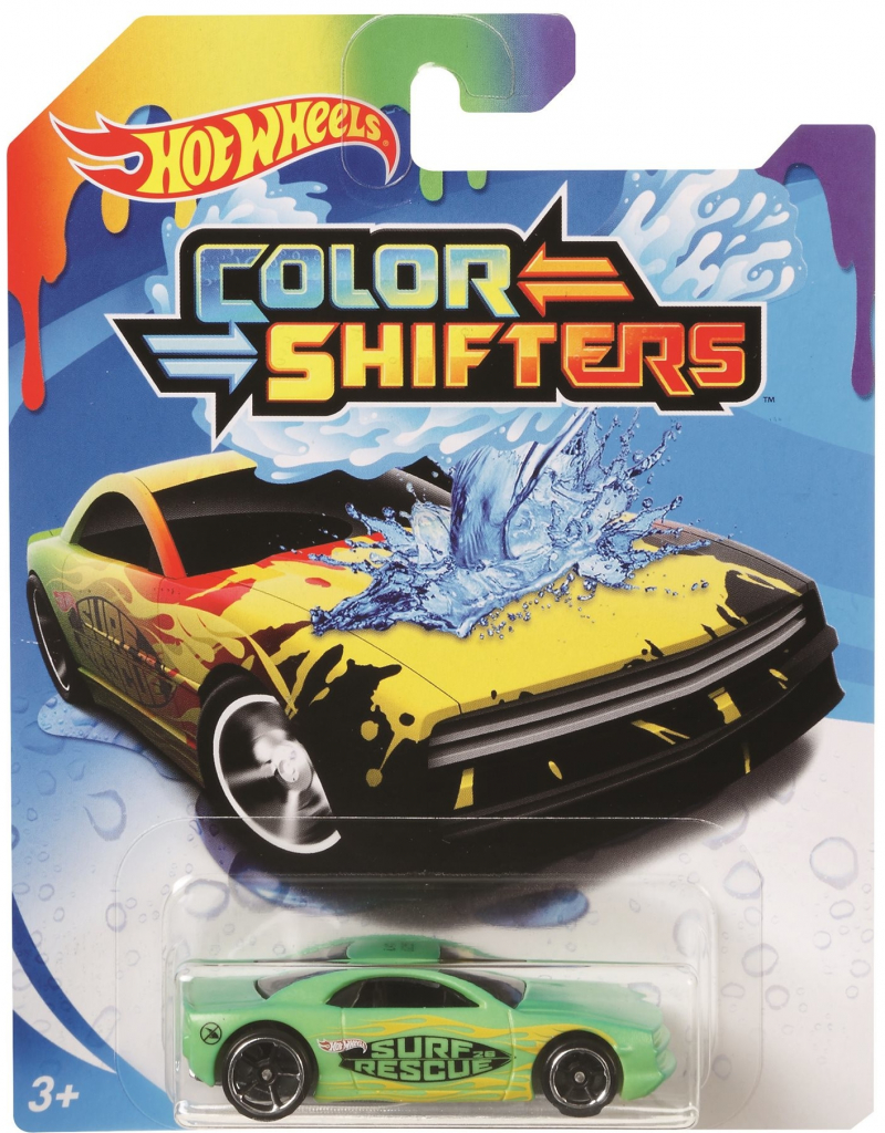 Mattel Hot Weels angličák color shifters