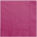 PartyDeco ubrousky papírové 3V magenta 33x33cm 20ks – Zboží Mobilmania