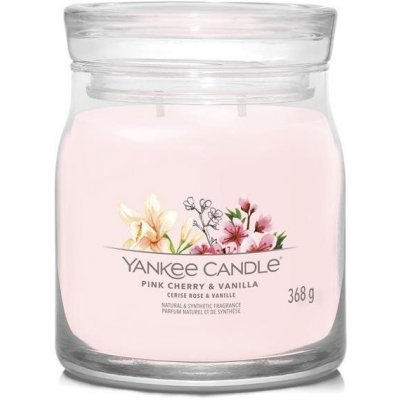 Yankee Candle Signature Pink Cherry & Vanilla YC Signature 368g – Hledejceny.cz