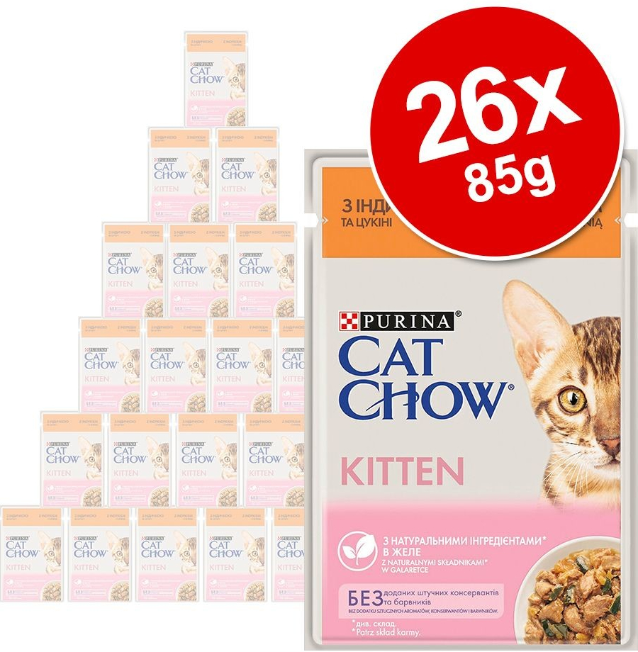 Cat Chow hovězí 26 x 85 g