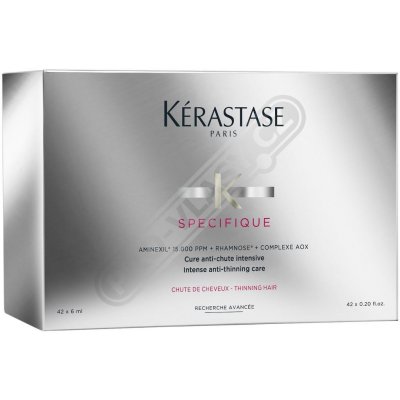 Kérastase Specifique Cure Intensive Anti-Chute á l´Aminexil intenzivní kúra proti padání vlasů 42 x 6 ml – Hledejceny.cz