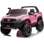 Daimex Dvoumístné elektrické autíčko Toyota Hilux s motory 2x 24V/240W lakované růžová – Zboží Mobilmania