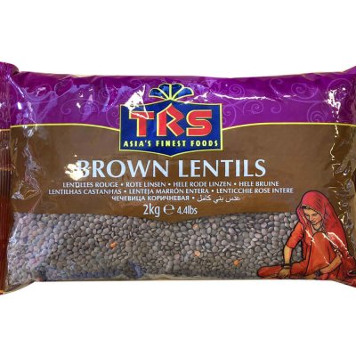 TRS Foods Hnědá Čočka 2 kg – Sleviste.cz