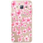 Pouzdro iSaprio - Flower Pattern 05 - Samsung Galaxy J3 2016 – Sleviste.cz