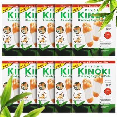 Kinoki SC6001 Detoxikační náplasti 100 ks – Zbozi.Blesk.cz