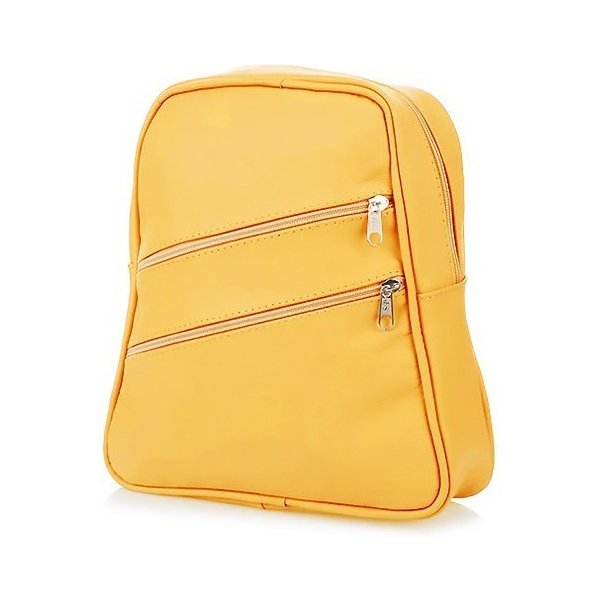 Galla 022 dámský kožený batoh a taška 2v1 žlutý od 699 Kč - Heureka.cz