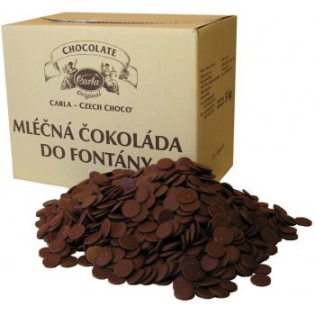 Carla Mléčná čokoláda do fontány 5 kg