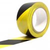 Piktogram No brand Podlahová páska C-tape, šířka 50 mm, černá/žlutá