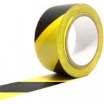 Manutan Expert Rocol Samolepicí vyznačovací páska 33 m x 50 mm žlutá černá 12 ks – Zboží Dáma