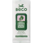 Beco Bamboo Čistící ubrousky pro psy neparfémované 80 ks – HobbyKompas.cz