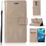 Pouzdro Dream PU kožené peněženkové Nokia 8.1 - zlaté – Zboží Mobilmania