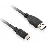 Kabel GoGEN USB/USB-C, 1m - černý – Zbozi.Blesk.cz