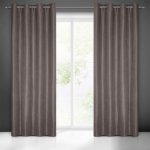 EUROFIRANY ZATEMŇOVACÍ ZÁVĚS NA KROUŽCÍCH ADA 140X250 CM GRAFITOVÁ – Hledejceny.cz