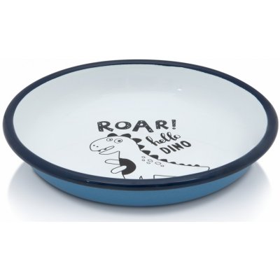 Metalac Dino smaltovaný talířek 18 cm – Zboží Dáma