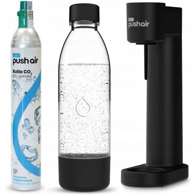 PushAir Dafi Sifon černý + CO2 bombička + láhev 0,7 soda – Zboží Mobilmania