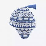 Kama dětská pletená Merino čepice B98 127 denim – Zboží Dáma