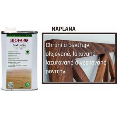 Biofa Naplana emulze na údržbu masivního dřeva 1 l