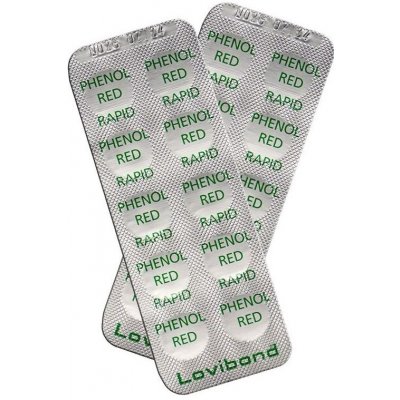 LOVIBOND DPD phenol red tabletový tester na pH 10 ks – Zboží Mobilmania