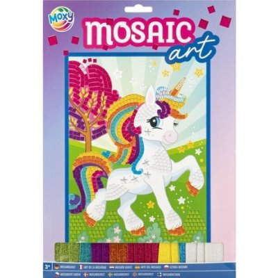 Grafix Mozaikový obrázek A4 jednorožec – Zboží Mobilmania