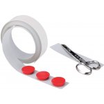 Magnetoplan Páska magnetická 5 m x 35 mm samolepící bílá – Zboží Dáma
