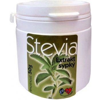 Stévie steviol glycosidy 100% čistý prášek 50 g