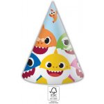 Procos Čepičky papírové Baby Shark 6ks – Sleviste.cz