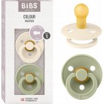 Bibs Colour kaučuk Sage Ivory 2 ks – Zboží Mobilmania