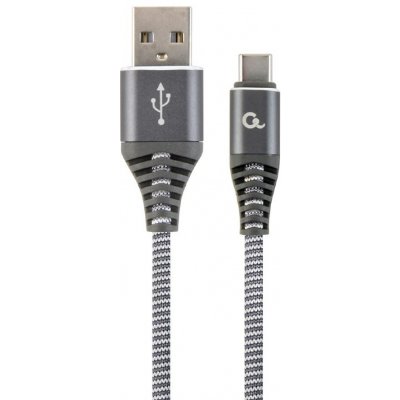 Xpert CC-USB2B-AMCM-2M-WB2 USB 2.0 AM na Type-C (AM/CM), 2m, šedo-bílý – Zboží Mobilmania