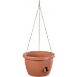 Plastkon Květináč samozavlažovací Marina 25 cm terakotový – HobbyKompas.cz