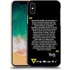 Pouzdro a kryt na mobilní telefon Apple Pouzdro Picasee ULTIMATE CASE Apple iPhone X/XS - Kazma - BUĎTE TROCHU YESMANI