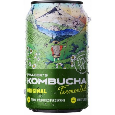 Prager´s Prager’s Kombucha Original 330 ml – Zboží Dáma