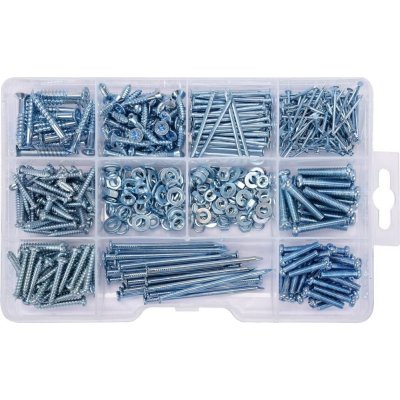 Sada vrutů, šroubů, podložek - 580ks VOREL – Hledejceny.cz