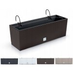 Prosperplast Truhlík RATO CASE W s háky a vkladem hnědý 39,5 x 18,5 x 19,5cm – Sleviste.cz