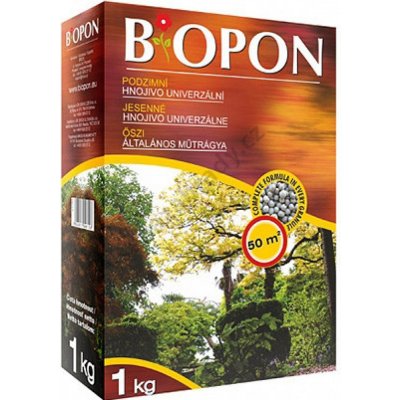 Biopon podzimní hnojivo na trávník 1 kg – Zbozi.Blesk.cz