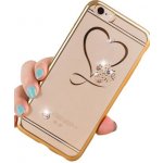 Pouzdro Diamonds TPU Xiaomi Redmi 3 Srdce – Zboží Živě