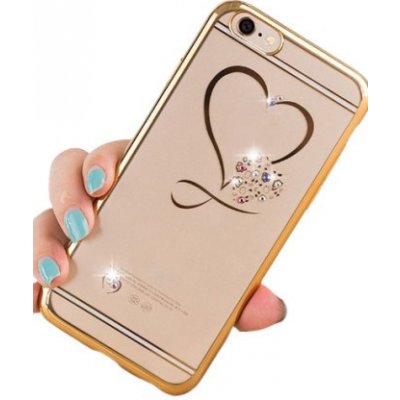 Pouzdro Diamonds TPU Xiaomi Redmi 3 Srdce – Zboží Živě