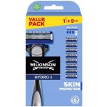 Wilkinson Sword Hydro 3 + 9 ks hlavic – Zboží Mobilmania