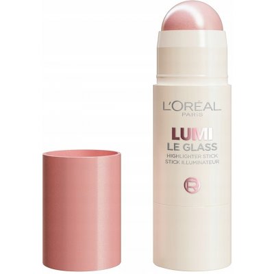 Jednotlivý rozjasňovač v tyčince L'Oréal Lumi Le Glass růžový Pink Balle 7 g – Sleviste.cz