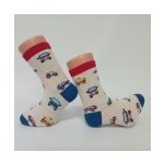 Bavlněné ponožky MOTO Béžová – Hledejceny.cz