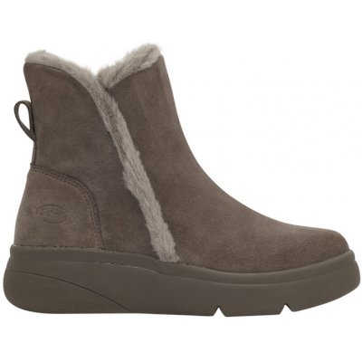 Scholl Zermatt zip dámská obuv tmavě hnědé – Sleviste.cz