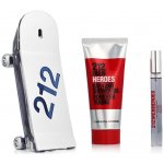 Carolina Herrera 212 Men Heroes Forever Young EDT 90 ml + EDT MINI 10 ml – Hledejceny.cz