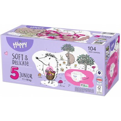 BELLA HAPPY Baby Junior Extra Box 15+ kg 2x 48 ks – Zbozi.Blesk.cz