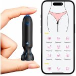 SuperLove Mighty & Smart Bullet Vibrator with App Black – Zboží Dáma