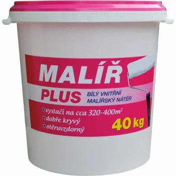 Malíř PLUS 40 kg Bílý