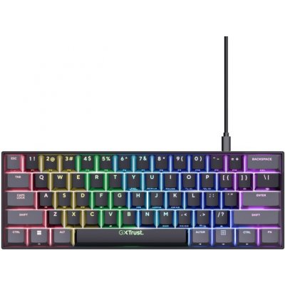 Trust GXT 867 ACIRA 60% Mini Gaming Keyboard 24882