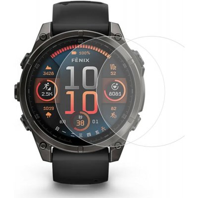 VSECHNONAMOBIL 131947 2x Tvrzené sklo pro hodinky Garmin Fenix 8 Pro MicroLED 51mm / 8 Pro AMOLED 51mm – Zboží Živě