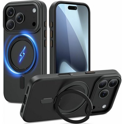 Tech-Protect MagRing MagSafe iPhone 17 Pro Max, černý matný – Zboží Živě