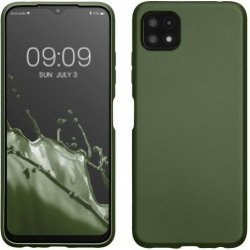 Pouzdro Kwmobile Samsung Galaxy A22 5G zelené